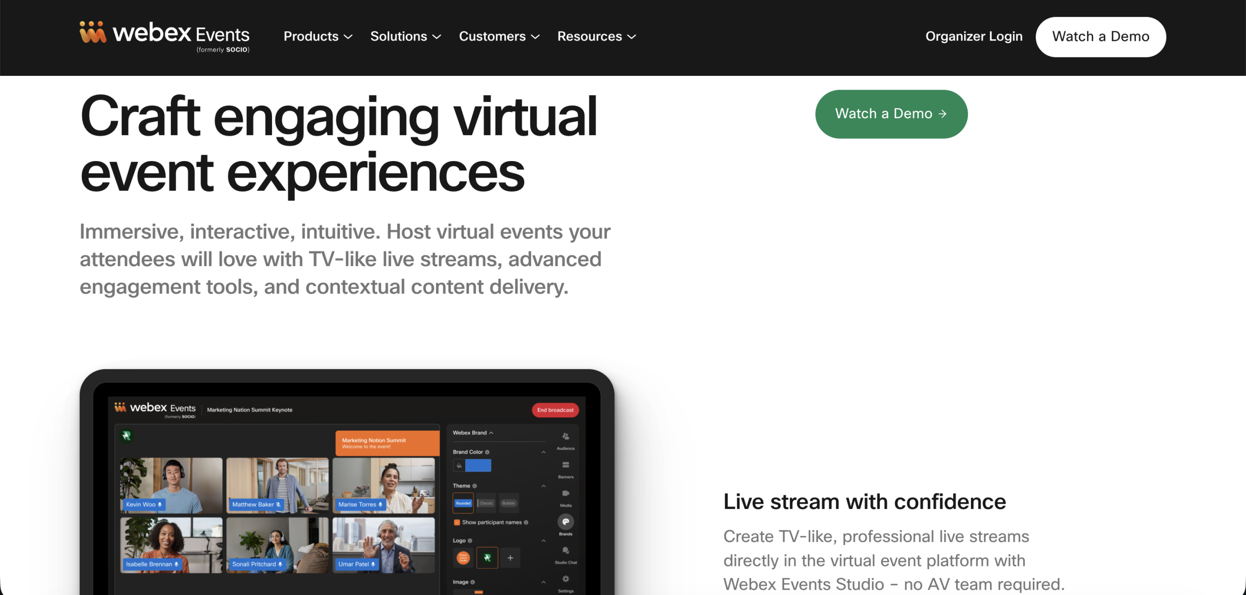Webex Events